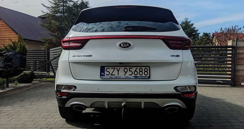 Kia Sportage cena 93500 przebieg: 134900, rok produkcji 2019 z Żywiec małe 631